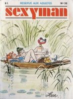 Scan de la couverture Sexyman du Dessinateur Leon